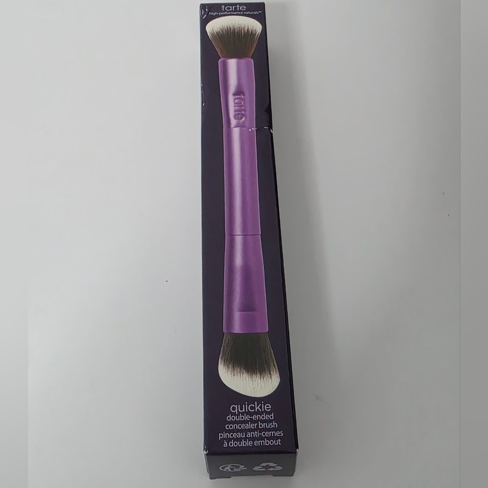 NIB Tarte Quickie Double-Ended Concealer Brush
